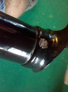 Steering column collar gap