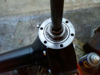 Pinion installed (mostly)
