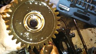 Lay Gear Shaft Removal